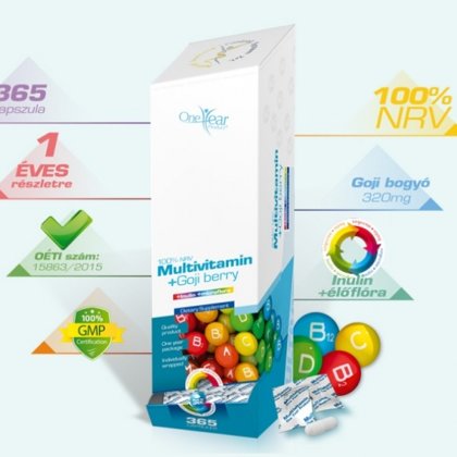 Multivitamin+Goji bogyó Élőflóra komplex