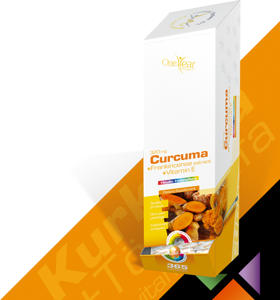Kurkuma+Tömjénfa+E-vitamin Élőflóra komplex