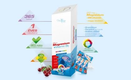 Magnézium+B6 vitamin Élőflóra komplex